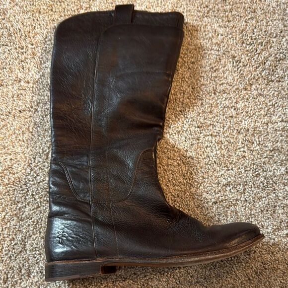 Brown Leather Riding Boots - Picture 6 of 6